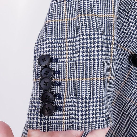 Veronica Beard Plaid Houndstooth Dickey Jacket - Picture 12 of 16